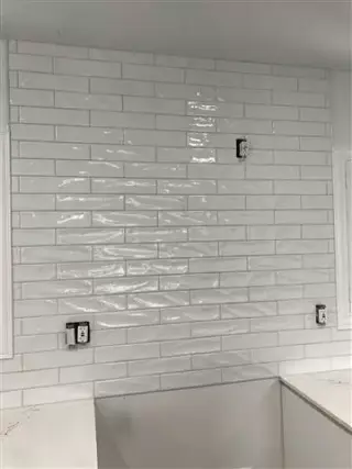 Tile work