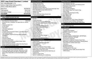 Jeep Grand Cherokee L 2023 4x4 Limited 4p SUV