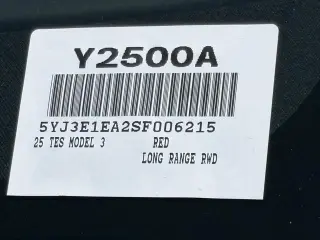 Tesla Model 3 2025 Long Range 4p Fastback