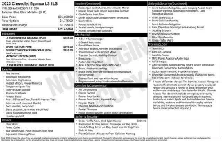Chevrolet Equinox 2023 LS 4p SUV con 1LS