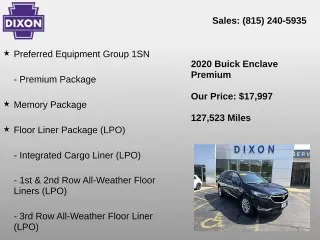 Buick Enclave 2020 4x4 Premium 4p Crossover