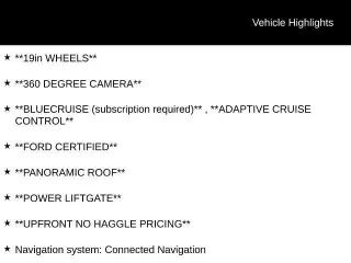Ford Mustang Mach-E 2023 Premium 4dr SUV