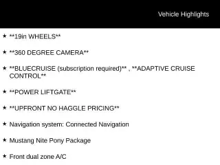 Ford Mustang Mach-E 2023 Premium 4dr SUV