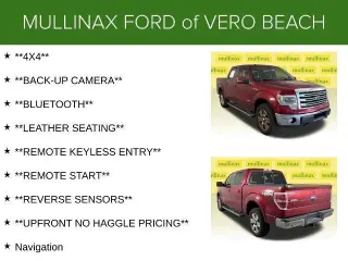 Ford F-150 2013 4x4 Lariat 4dr SuperCrew Styleside 5.5 ft. SB