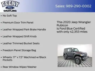 Jeep Wrangler 2020 4x4 Rubicon 2dr SUV