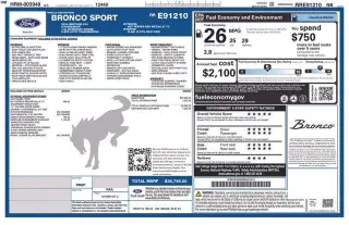 Ford Bronco Sport 2024 AWD Heritage 4p SUV