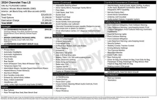 Chevrolet Trax 2024 LS 4p Crossover