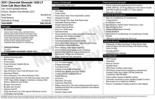 Chevrolet Silverado 1500 2021 4x4 LT 4dr Crew Cab 5.8 ft. SB con 2FL