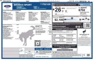 Ford Bronco Sport 2024 AWD Big Bend 4p SUV
