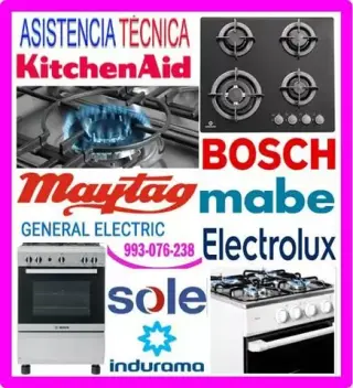 Reparación cocinas a gas Bosch