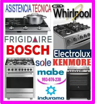 Reparación cocinas a gas Bosch