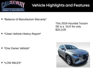 Hyundai TUCSON 2024 SE 4p SUV