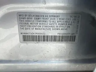 Volkswagen Passat 2007 2.0T 4p Sedán (2L I4 6A)