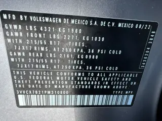 Volkswagen Taos 2023 S 4p SUV