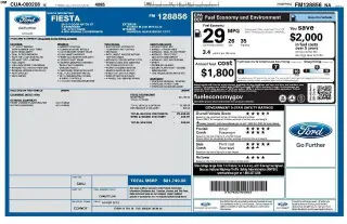 Ford Fiesta 2015 ST 4p Hatchback