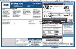 Ford Escape 2025 ST-Line 4dr SUV