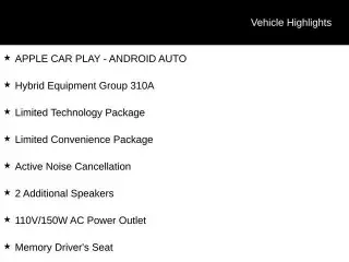 Ford Explorer Hybrid 2023 AWD Limited 4p SUV