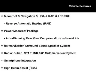 Subaru Outback 2019 AWD 2.5i Limited 4p Crossover