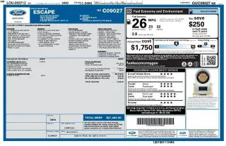 Ford Escape 2016 SE 4p SUV