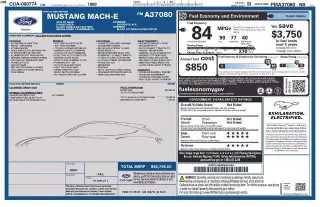 Ford Mustang Mach-E 2023 AWD GT 4p SUV