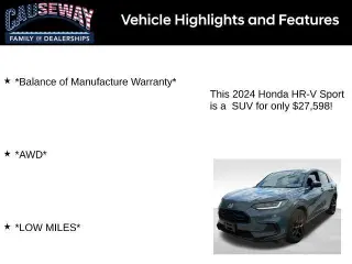 Honda HR-V 2024 AWD Sport 4p Crossover