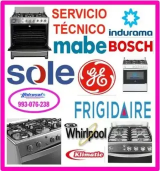 Reparación cocinas a gas Mabe
