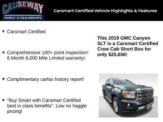 GMC Canyon 2019 4x4 SLT 4p. Cabina de Tripulación 5 ft. LB