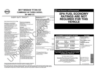 Nissan Titan XD 2017 4x4 S 4p Camioneta de Tripulación (Diesel)