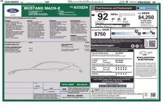 Ford Mustang Mach-E 2023 AWD Premium 4p SUV