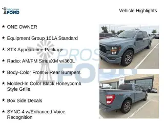 Ford F-150 2023 4x2 XL 4p SuperCrew 6.5 ft. SB