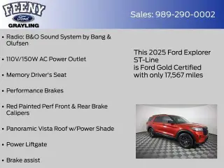 Ford Explorer 2025 AWD ST-Line 4p SUV