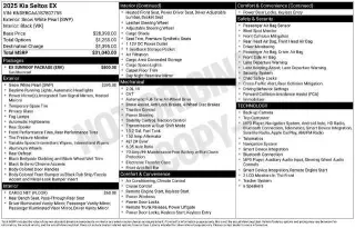 Kia Seltos 2025 AWD EX 4p SUV