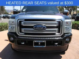 Ford F-250 Super Duty 2015 4x4 Platinum 4p. Cabina Doble 8 ft. Camión de Carga Pesada