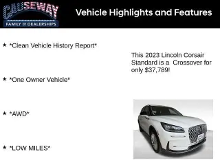 Lincoln Corsair 2023 AWD Estándar 4p SUV