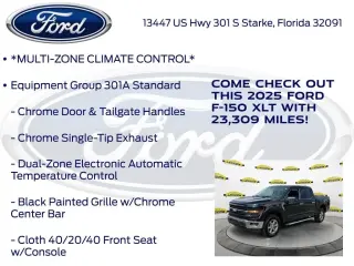 Ford F-150 2025 4x4 XLT 4p SuperCrew 5.5 ft. SB