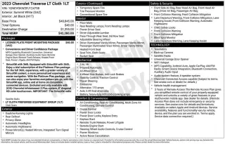 2023 Chevrolet Traverse