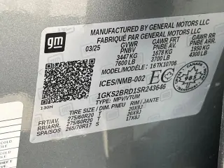 2025 GMC Yukon