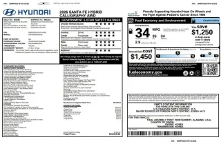 2026 Hyundai Santa Fe Hybrid