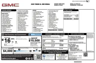 2025 GMC Yukon XL