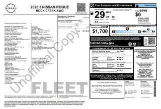 2026 Nissan Rogue