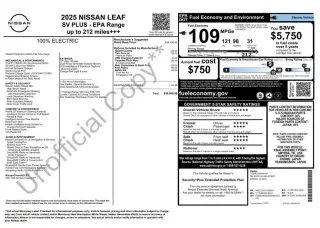 2025 Nissan Leaf