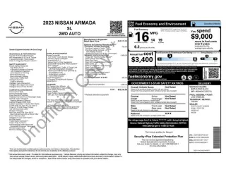 2023 Nissan Armada