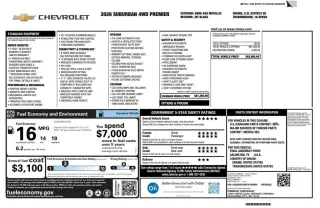 2026 Chevrolet Suburban