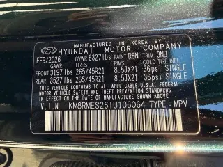 2026 Hyundai Palisade
