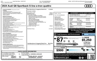2024 Audi Q8 Sportback e-tron