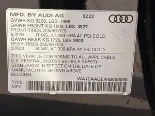 2024 Audi Q8 Sportback e-tron