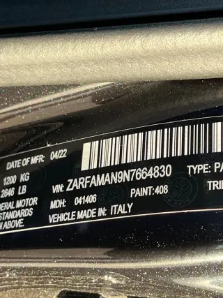2022 Alfa Romeo Giulia