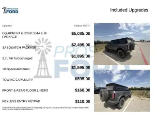 Ford Bronco 2021 4x4 Badlands Advanced 4p SUV