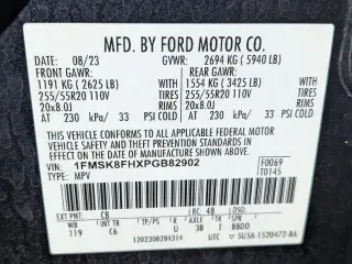 Ford Explorer 2023 AWD Limited 4dr SUV