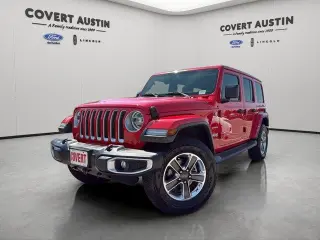 Jeep Wrangler Unlimited 2018 4x4 Sahara 4p SUV (lanzamiento a mitad de año)